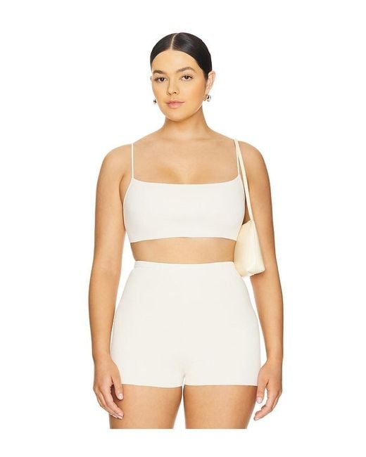 L'academie White 'Academie Viv Knit Bralette