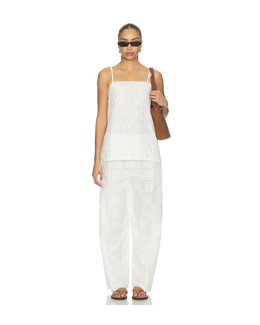Faithfull The Brand White Mora Top
