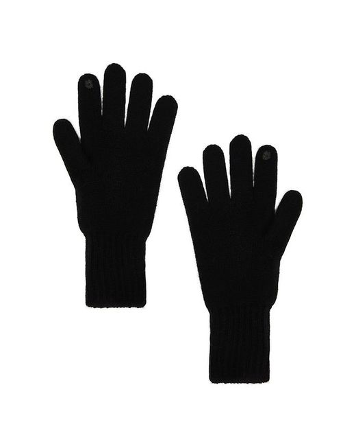 Hat Attack Black Cashmere Texting Gloves