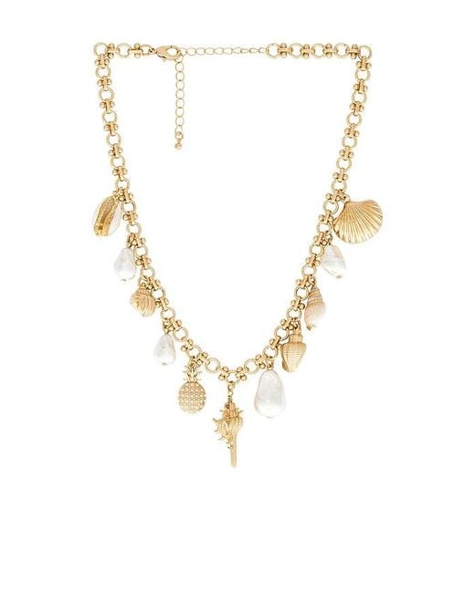 Lovers + Friends Metallic Ariel Necklace