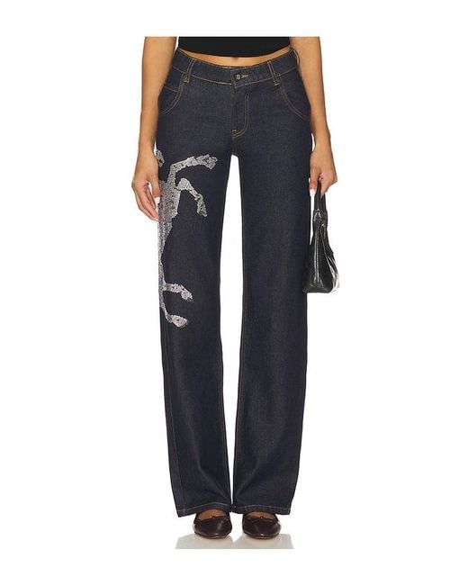 Urban Outfitters Blue Party Horse Jean