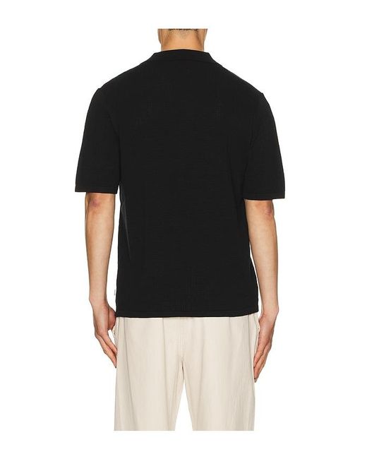 Rhythm Polohemd Na in Black für Herren