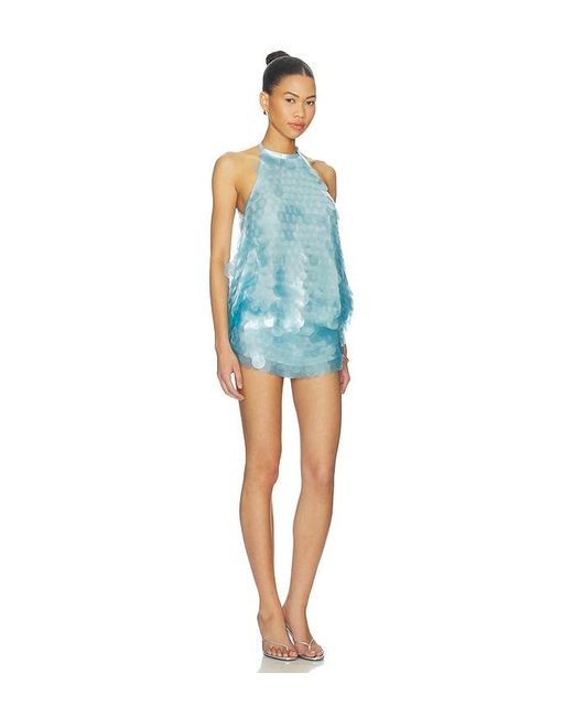 CULTNAKED Blue Museum Dress