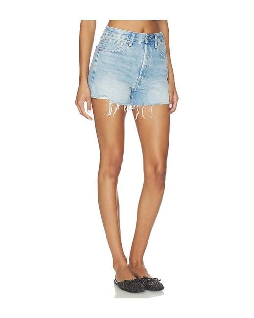 Madewell Blue The Short Essex Short