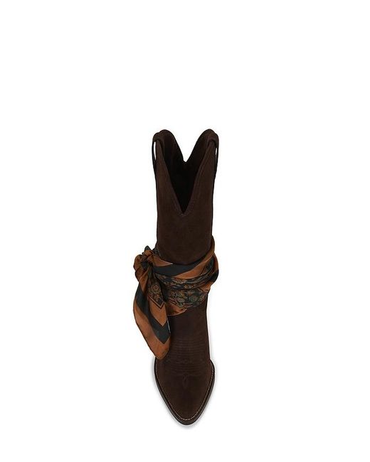 Steve Madden Brown Sally Scarf Boot