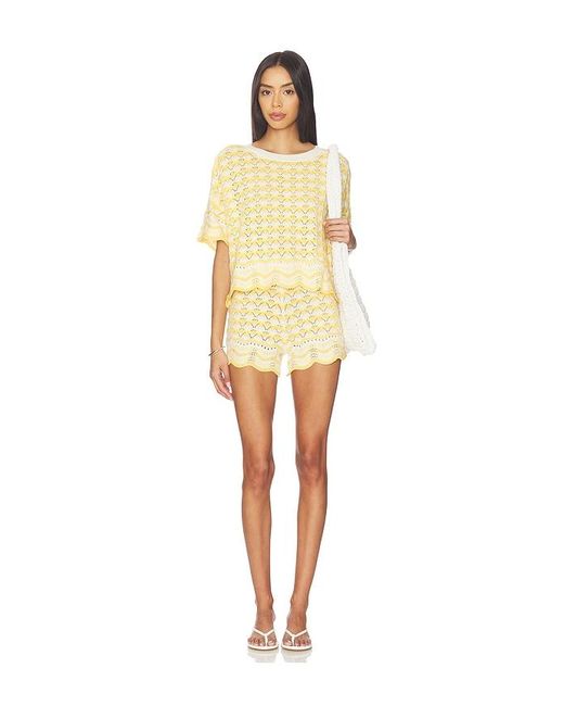 LSPACE Multicolor X Revolve Sunchaser Short
