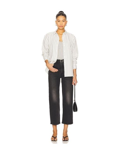 Levi's Black Ribcage Straight Ankle Jeans