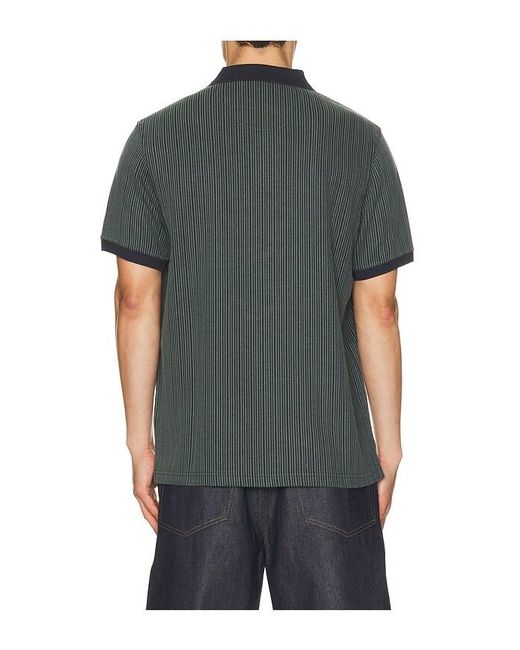 Barbour Black Harworth Tailored Polo for men