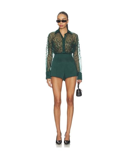 retroféte Green Aubriella Shirt