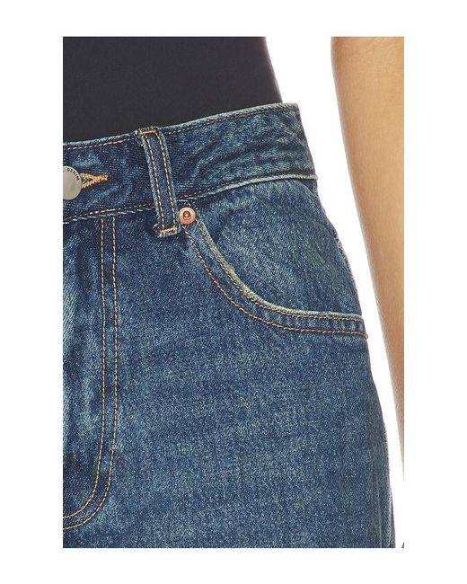 Dr. Denim Blue Donna Wide Leg