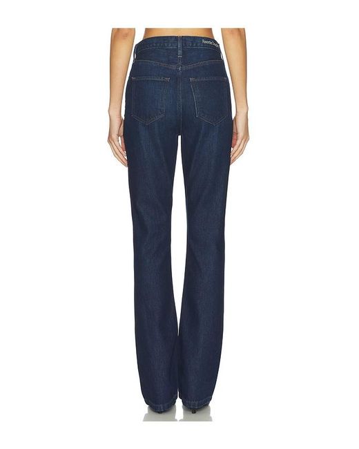 FAVORITE DAUGHTER Blue The Valentina Super High Rise Boot