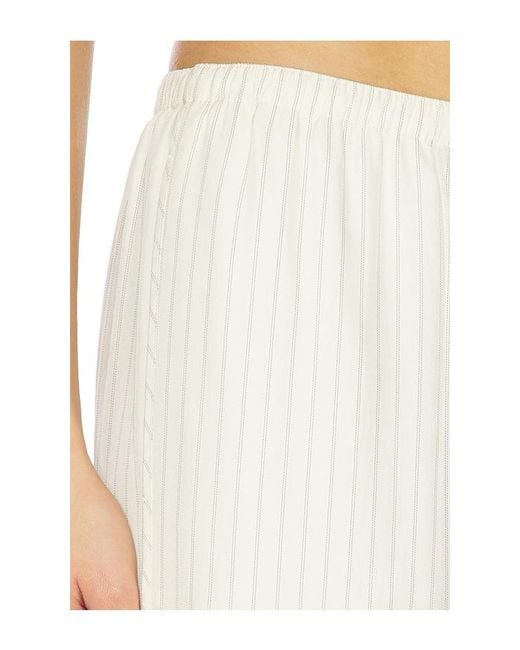 Theory White Slit Pant