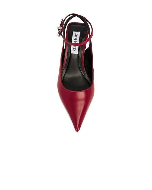 Steve Madden Red Rizzie Heel
