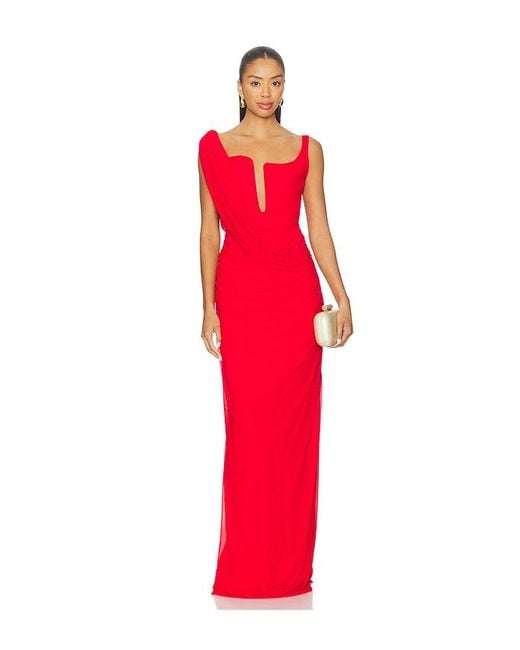 Deme by Gabriella Red Adriana Dress