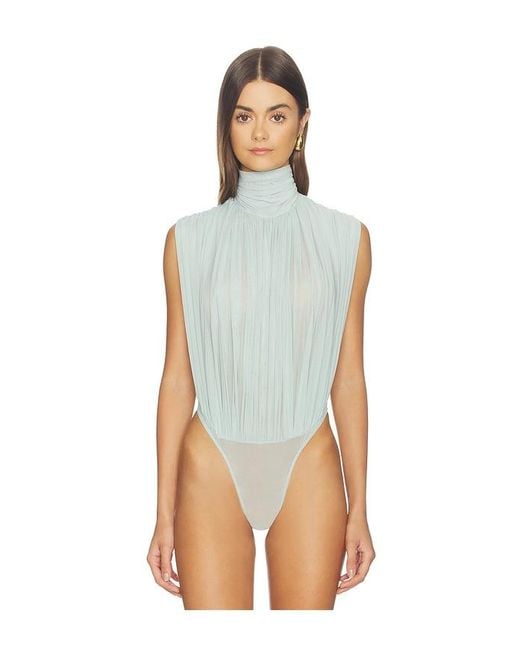 SER.O.YA White Giulia Bodysuit