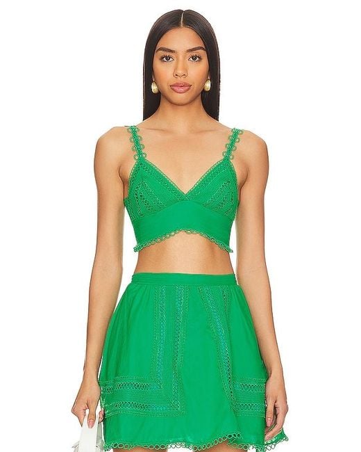 Peixoto Green Jasmine Top