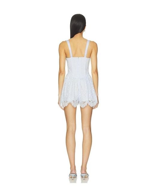 MAJORELLE Blue Irene Romper