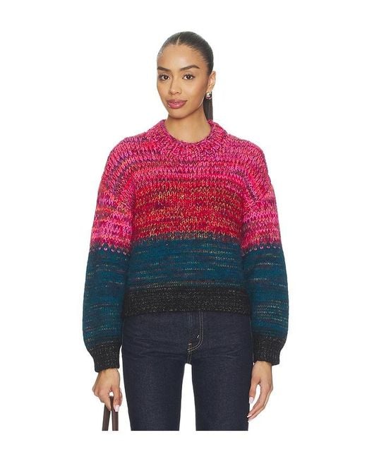 Mother Red The Crop Pullover