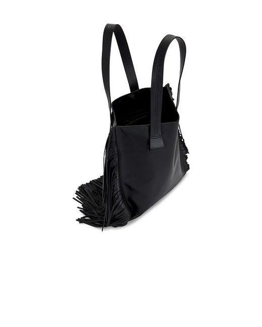IRO Black Paper Franges Bag