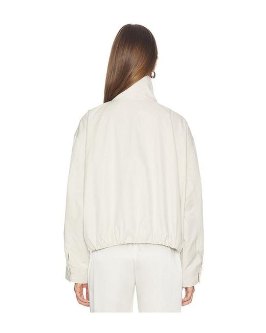 Astr White Cooper Jacket