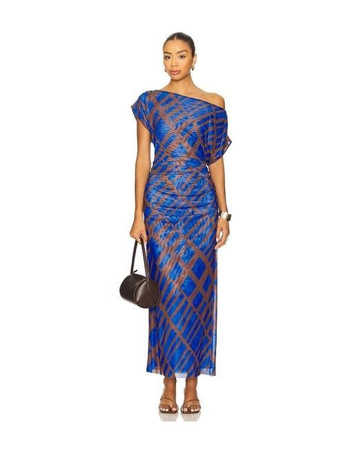 MISA Los Angles Blue Kiana Dress
