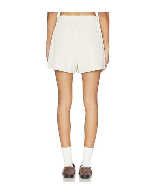 Varley White Tansy Woven Short