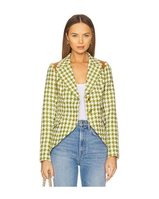 Smythe Multicolor Rifle-Patch Equestrian Blazer