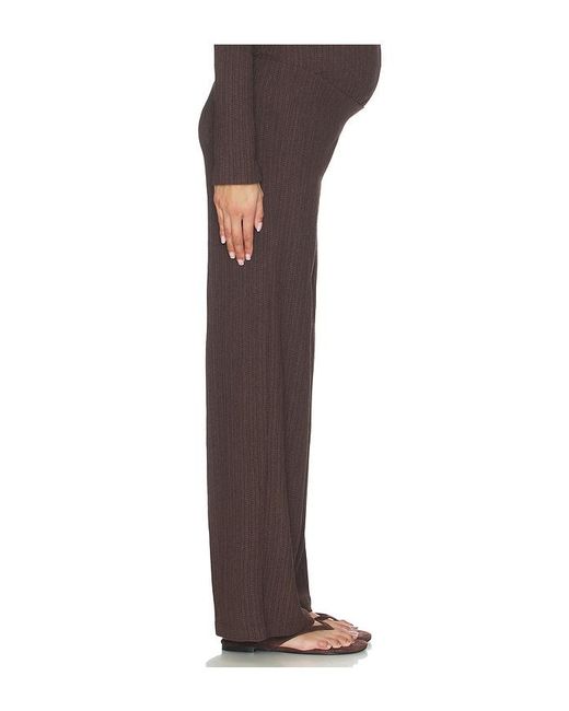 HATCH Brown The Edan Pull On Pant