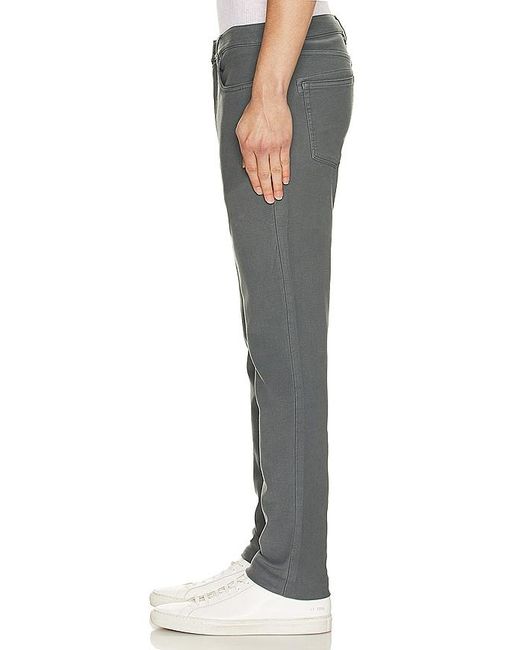 Faherty Brand Gray Stretch Terry 5 Pocket Pant for men