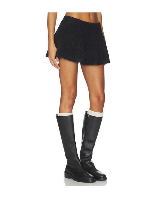 GUIZIO Black Viv Skirt