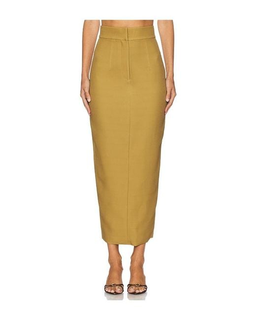 SAU LEE Multicolor Niki Crepe Skirt
