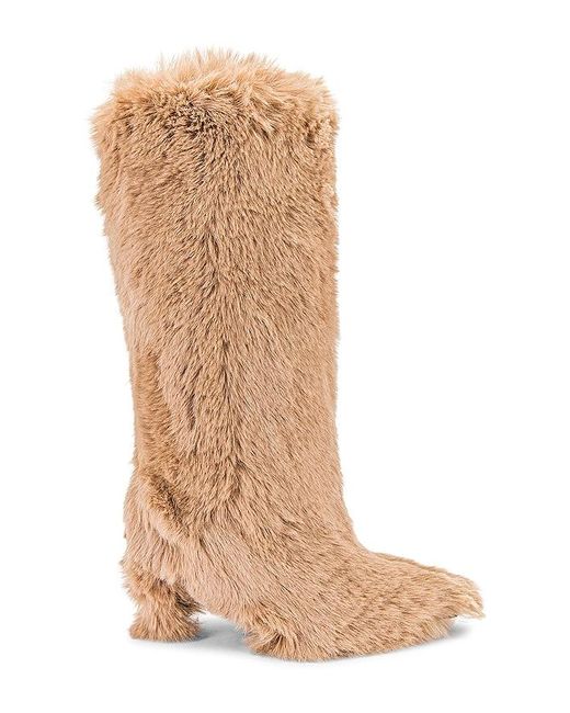 Jeffrey Campbell Fuzzie Boot in Brown Lyst