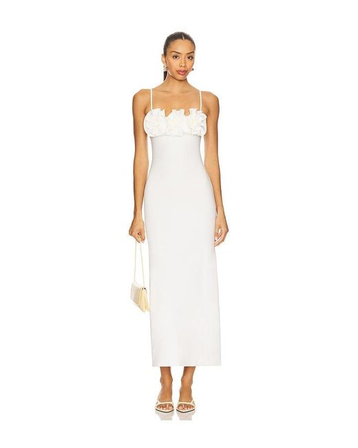 Maygel Coronel White Aura Dress