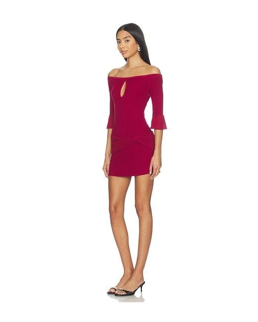 Amelie Teje Red Kleid Isla