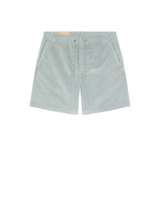Faherty Brand Blue Essential Corduroy Shorts for men