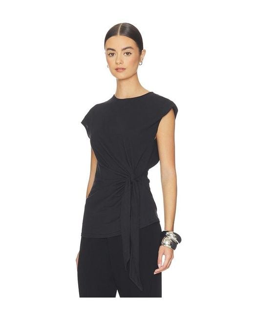 Rails Black Gabbie Top