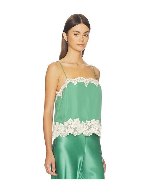 Cami NYC Green Maiya Chiffon Camisole