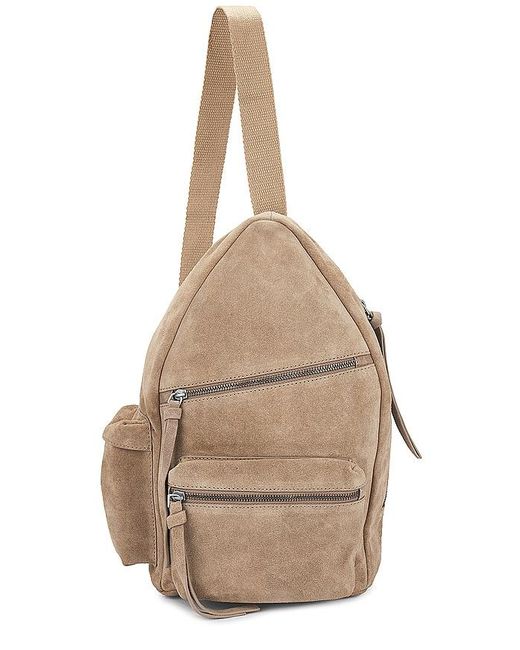 Free People Natural Oxford Suede Sling