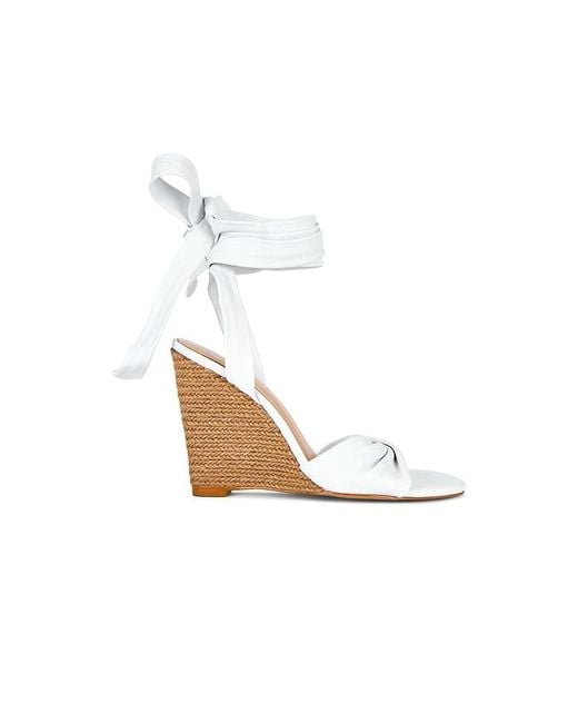 Raye White Rumi Wedge