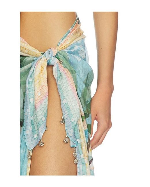 Farm Rio Blue Sarong