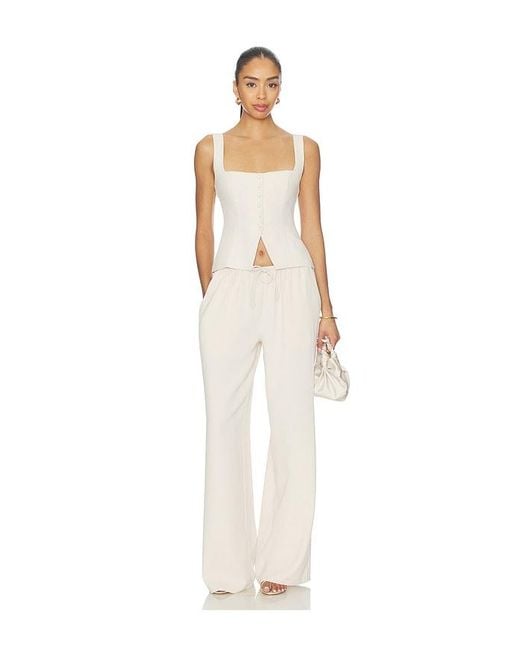 Lovers + Friends Natural Lilith Top
