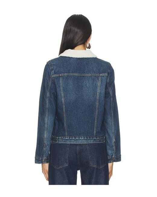 Levi's Blue Original Sherpa Trucker