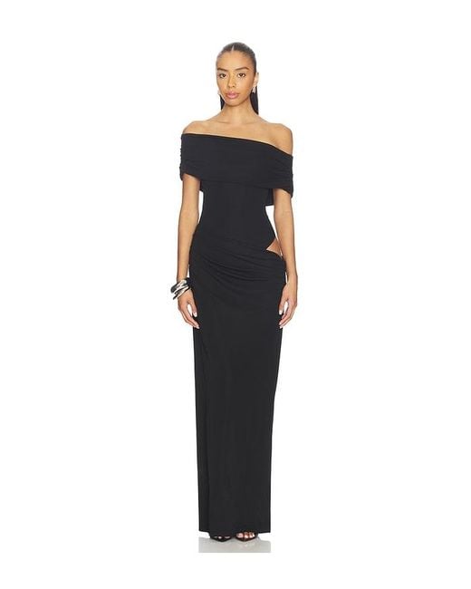 Nbd Black Hadar Maxi Dress
