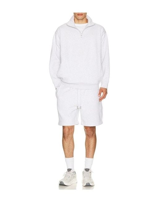 On Shoes White Club Collective 1/4 Zip for men