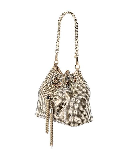 Olga Berg Natural Miranda Top Handle Bag