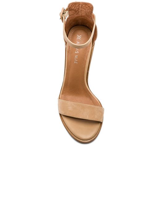 alias mae lilo heel in natural leather