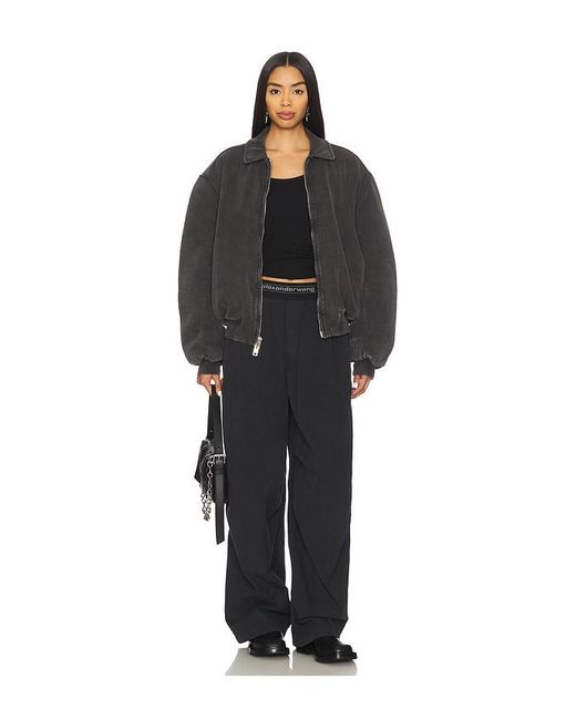 Alexander Wang Black Moto Jacket
