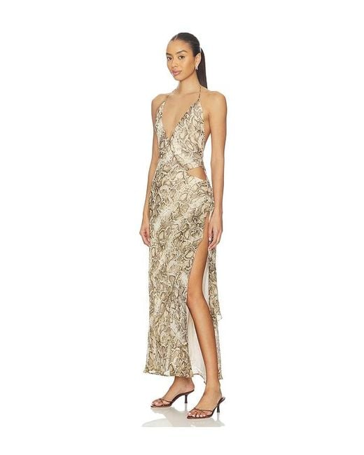 Bardot White Cyrel Printed Maxi Dress
