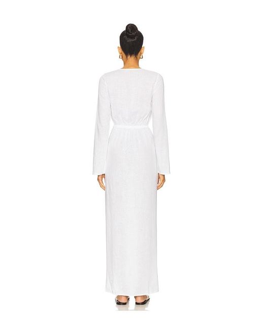 Tularosa White Gianna Maxi Dress