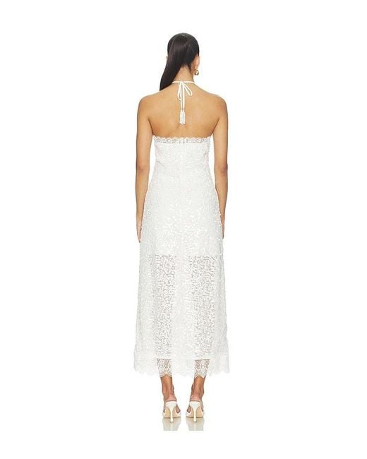 Waimari White Blair Maxi Dress